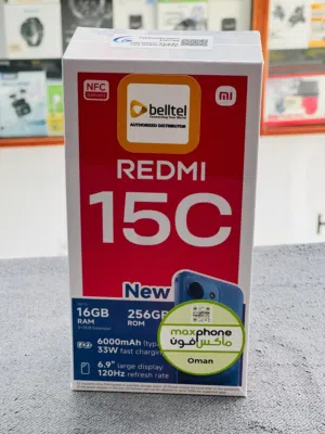 REDMI 15C 256GB NEW MODEL AVAILABLE