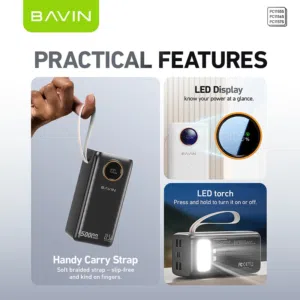 باور بانك BAVIN الاصلي 40الف