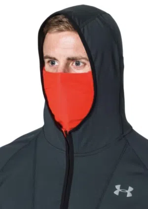 تيشيرت رياضي هودي بسحاب 3/4 Under Armour بالتيكت