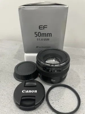 Canon Ef 50 1.4 Lens عدسة كانون