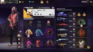 Pro-Level Free Fire Account for Sales! Evo guns & Exclusive Bundles!
