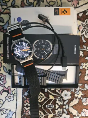 Galaxy watch ultra47mm titanium silver with gps wifi LTE .. brand new international version with NFC