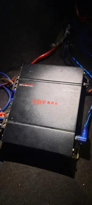 amplifier and subwoofer