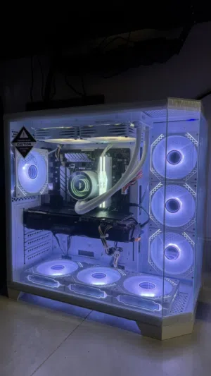 Intel i9 White build PC