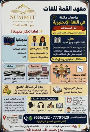 معد القمه للغات
