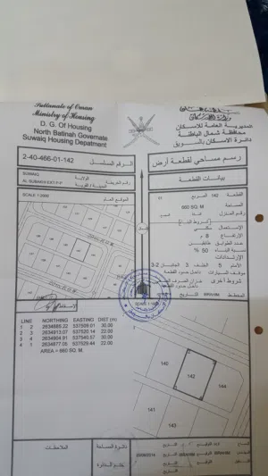 ارض سكني في الصبيخي
