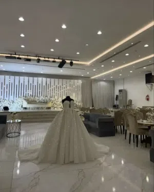 فستان زواج تفصيل