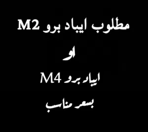 مطلوب ايباد برو M2اوM4بسعر مناسب