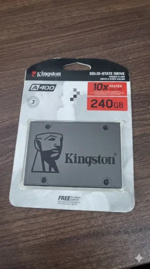 هارد ssd 240 جديد شركه كينك ستون