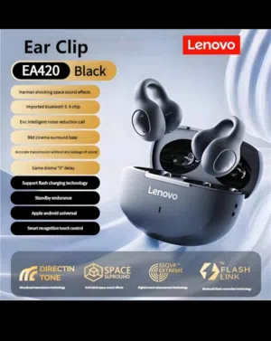 تتميز سماعة Lenovo EA420 Ear Clip بالعديد من الفوائد والميزات، أبرزها: جودة الصوت: توفر تأثيرات صوتي