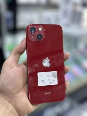 iPhone 13 256GB  Battery 100% بطارية اصلية مغيرة في شركة ابل