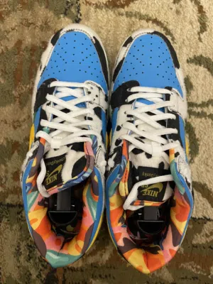 جزمة Nike SB Dunk Chunky Dunky تصميم البقرة