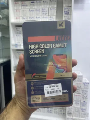 شاشة ايفون Xs Max بتقنية HD+ المطابقة للمواصفات الاصلية من شركة KAIKU بكفالة فعلية من المحل 14 يوم