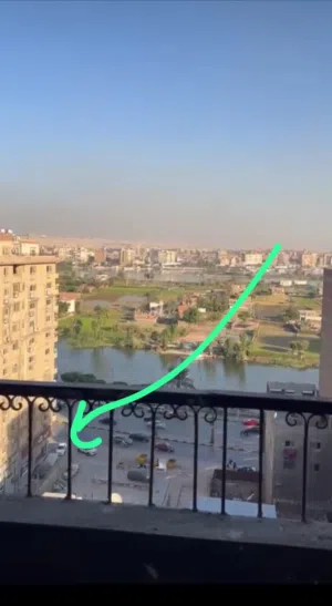 شقة للبيع نص تشطيب على البحر الاعظم واجهة النيل