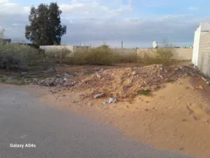 ارض سكنيه  ف الباعيش شارع الغاز حي النجاح  مساحه الارض 500واجهتها 25للبيع
