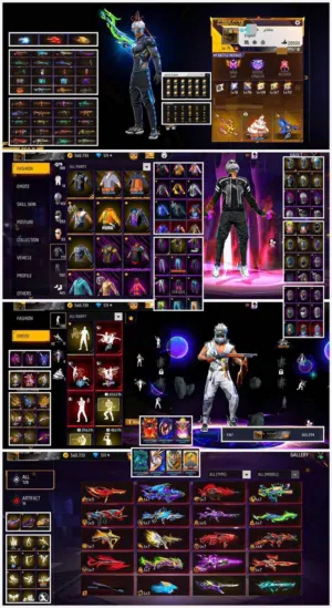 حساب فري فاير للبيع