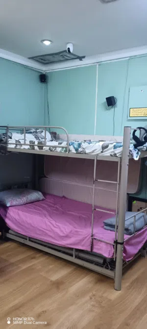 Kids bunk bed with 2 mattresses