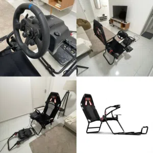 للبيع سيت أب محاكاة قيادة متكامل (Logitech G923 + كرسي Next Level Racing) بحالة ممتازة!