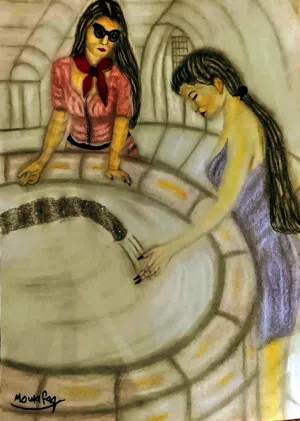 لوحات رسم يدوي سريالية أو طلب رسم يدوي حسب الطلب