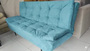 Sofa and bed convertable for sale blue colour