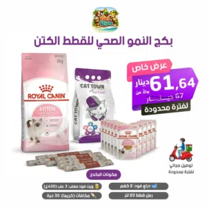 بحك النمو الصحي لقطتك