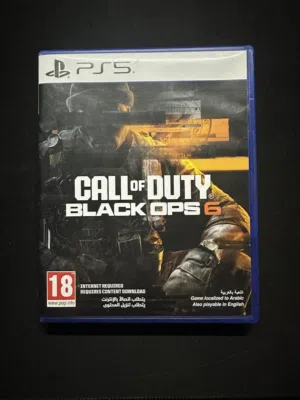 For sale CD new  black ops 6 البيع شريط كول أوف ديوتي: بلاك أوبس 6 جديد استخدام خفيف سوني 5