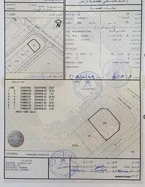 ارض جميله كورنر للبيع في بمه