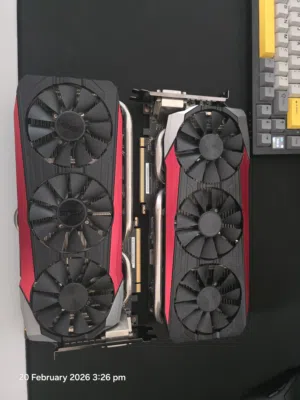 2x GTX 980TI كرتين شاشة CASH ONLY كاش فقط