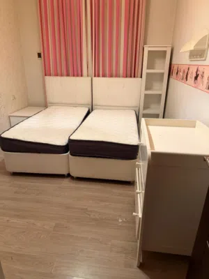 غرفة نوم اطفال وغرفة نون زوجيه