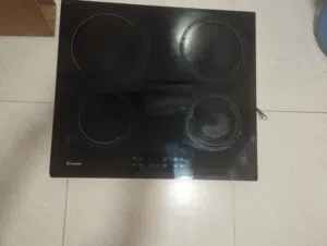 candy 4 burner built in  elctrc stove for sale only 5 mnths used