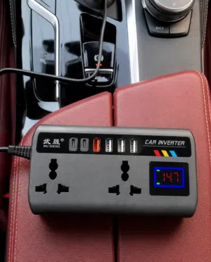 محول كهربائي للسيارة inverter بقدرة 200 واط