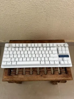 Razer Huntsman V3 Pro Tenkeyless (White) Gaming Keyboard for sale  كيبورد ريزر ابيض برو للبيع