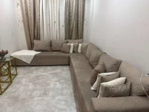 طقم كنب للبيع استعمال 4 شهور