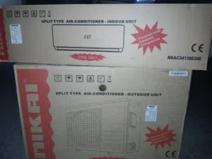 Air conditioner rapring and serves