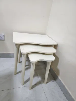 Nesting Serving Tables Price: 15 OMR Location: Al Khuwair