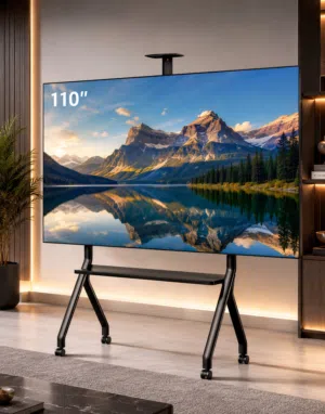 FLOOR MOVING TV STAND