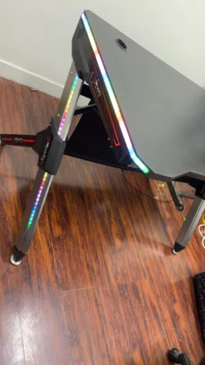 E-WIN RGB Gaming Table.