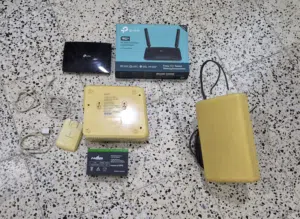 منظومة استقبال وتقوية  اشارة 4G من جميع ابراج العراق مثل اسيا سيل وزين وكورك مع UPS لمنع انقطاع كهرب