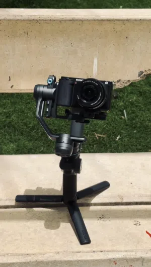 Sony ZV-E10 camera, kit lens and Feiyutech Scorp Mini 3 Pro gimbal