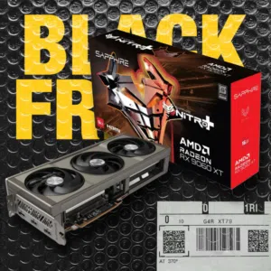 RX كارت شاشة 9060xt sapphire nitro+ 16gbvram اقوى نسخة بالعالم 2k extreme اخو الجديد بعده