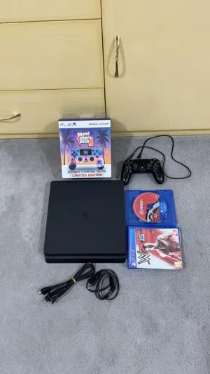 للبيع بلايستيشن فور سليم 500 GB