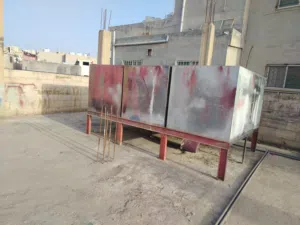 خرانات مياه عدد اربعه مستعمل نظيف بحالة الوكاله