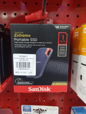 Sandisk Extreme portable ssd 1tb speed 1050mb/s