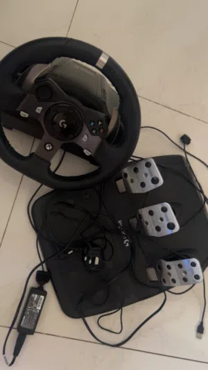 سكان لوجيتك logitech g920 يشتغل على البي سي و xbox واموره طيبه
