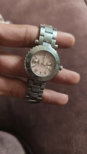 ساعه ستاتي  اصليه GC سويسريه  بحالة ممتازه
