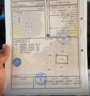 للبيع ارض سكنية المصنعة الطريف الثانية