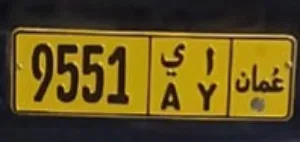 رقم رباعي مميز 9551
