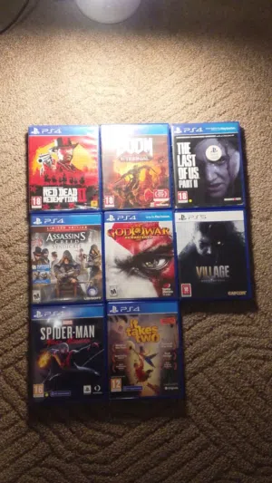أقوى ألعاب البلايستيشن للبيع – نظيفة جداً