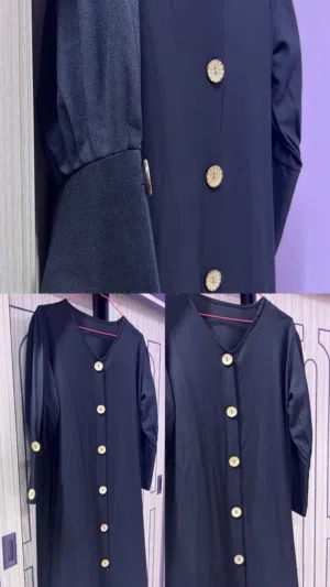 جلابية راقية ذات أكمام طويلة