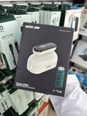 جهاز إزالة الوبر من الملابس بسرعة وكفاءة Green Lion DualPro Digital Fabric Remover